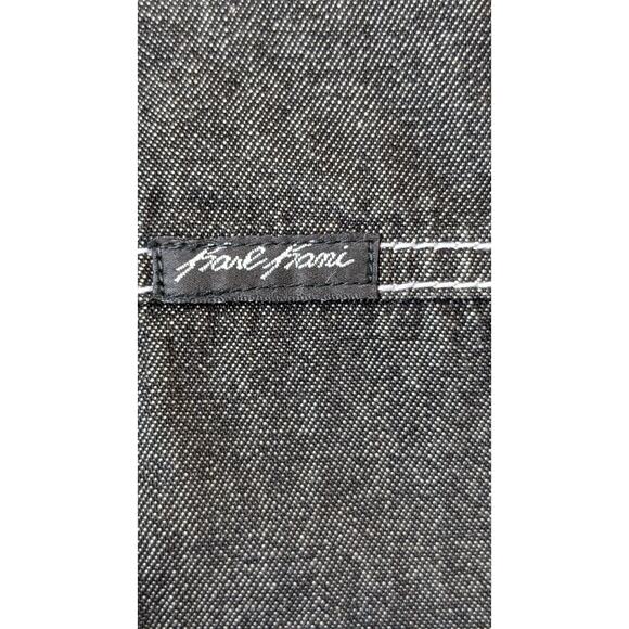 Karl Kani VINTAGE Womens MED Black Denim Cotton Jacket Hip Hop Street Wear USA - Picture 4 of 15